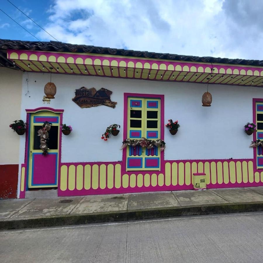 Hostal Casa Madrigal Hotel Filandia Bagian luar foto